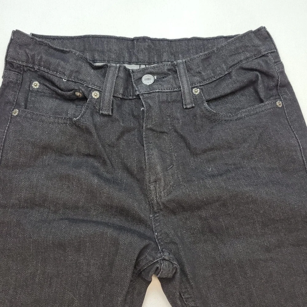 Levi's 510 Skinny Fit Jeans Mens 30x32 Black Denim Stretch Modern Casual